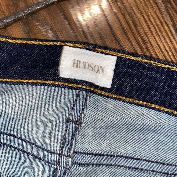 HUDSON jeans size 27 dark wash - Picture 6 of 9